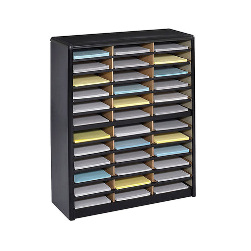 Value 36-Compartment Literature Organizer