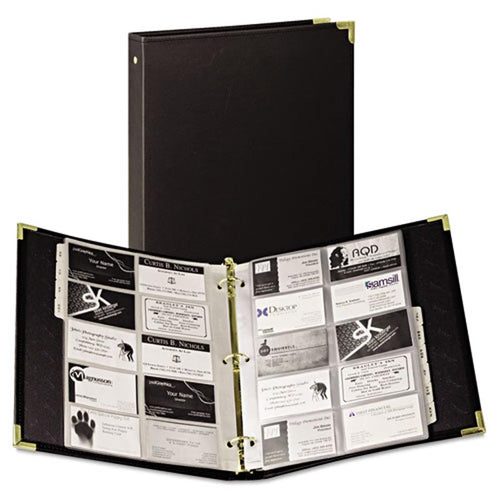 Vinyl Business Card Binder