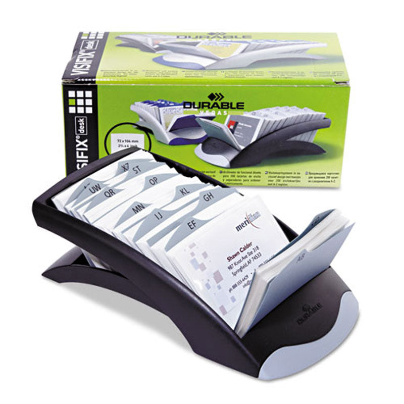 VisiFix Business Card File w/ 100 Pockets