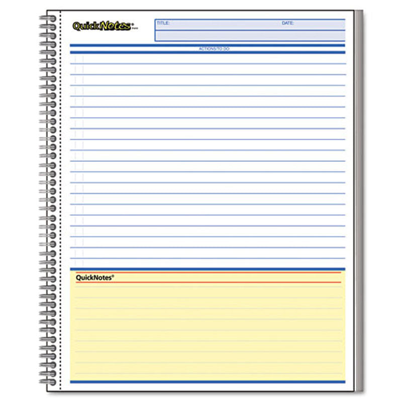 Wirebound Business Notebook (QuickNotes)