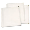 Zippered Binder Pockets, 8 1/2" x 11", Clear (set of 3)