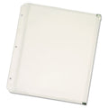 Zippered Binder Pockets, 8 1/2" x 11", Clear (set of 3)