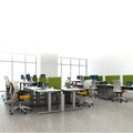 ACTIV-PRO Sit-to-Stand Wrkstn, Platinum Base w/Top