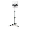 Adjustable-Height Universal Tripod Tablet Holder w/ Carry Bag