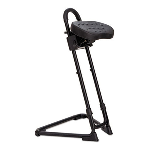 Adjustable Sit/Stand Stool, Black