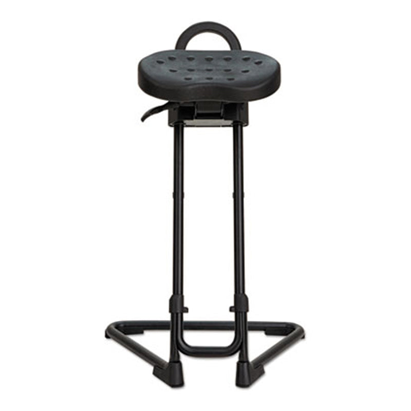 Adjustable Sit/Stand Stool, Black