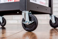 Adjustable-Height Steel Audio Visual Cart