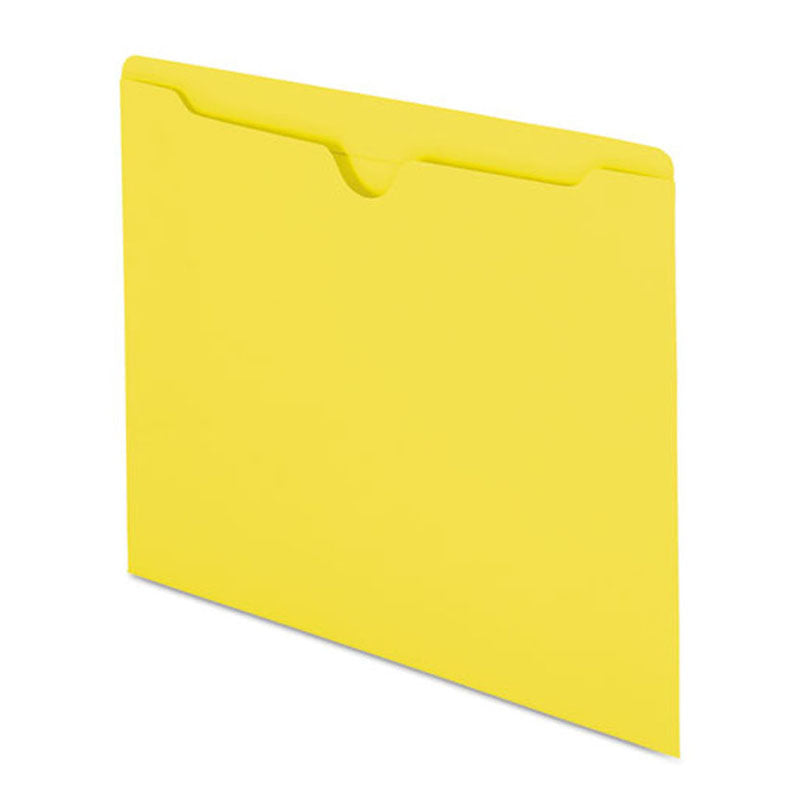Colored Flat File Jackets w/DoublePly Tab Ultimate Office