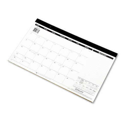 Compact Desk Pad, 17 3/4" X 10 7/8", White, 2024
