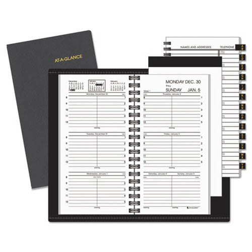 Compact Weekly Appointment Book, 3 1/4" X 6 1/4", 2025