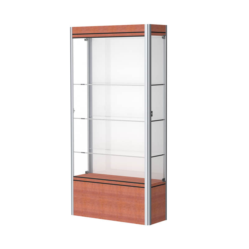 Contempo 72"h x 14"d Lighted Floor Display Case