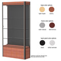Contempo 72"h x 14"d Lighted Floor Display Case