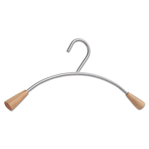 Costumer Hangers, 17"w, Metal w/Wood Accents (set of 6)