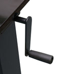 72" Adjustable Flip-Top Table, Crank Handle