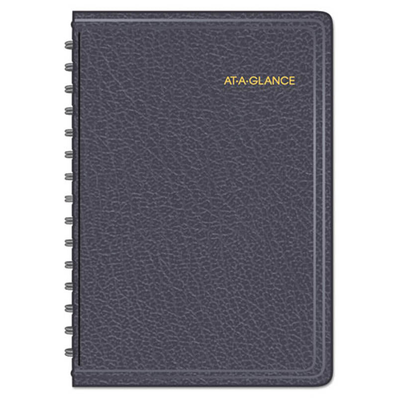 Daily Appointment Book with 30-Minute Appointments, 4 7/8" X 8", White, 2025
