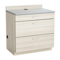 Deluxe 3-Drawer Base Cabinet