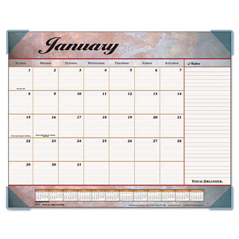 Desk Pad, 22" X 17", 2025