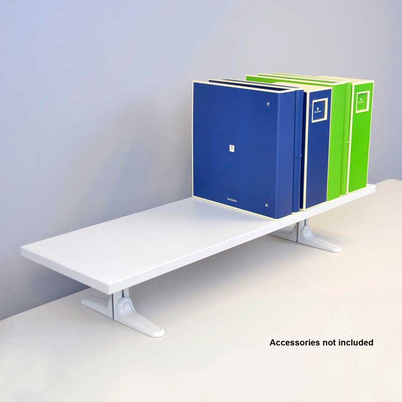 39 1/4"w x 6 3/4"h x 11 3/4"d Desktop Riser