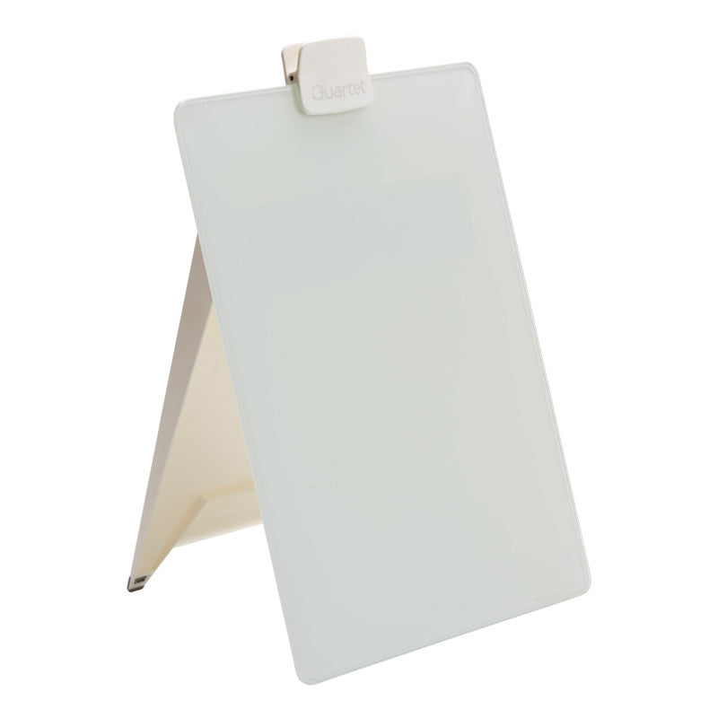 Dry-Erase Glass Desktop Easel, 9" x 11"