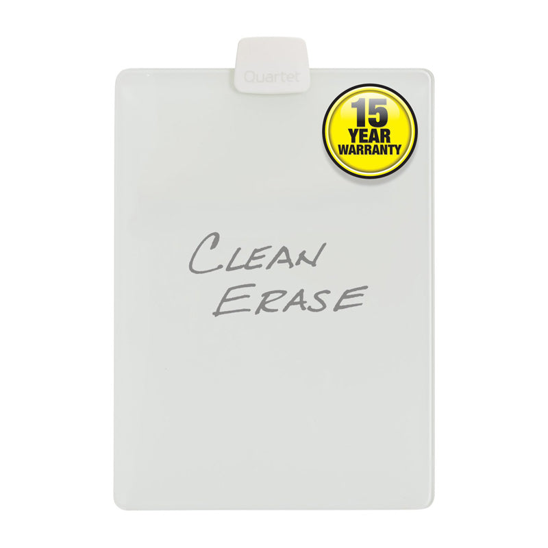 Dry-Erase Glass Desktop Easel, 9" x 11"