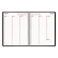 Duraflex Weekly Planner, 11" X 8 1/2", Black, 2025