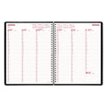 Duraflex Weekly Planner, 11" X 8 1/2", Black, 2024