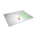 DuraGlass Desk Pad w/ Overlay, Clear