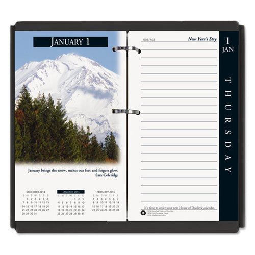 Earthscapes Daily Calendar Refill, 3 1/2" X 6", 2024