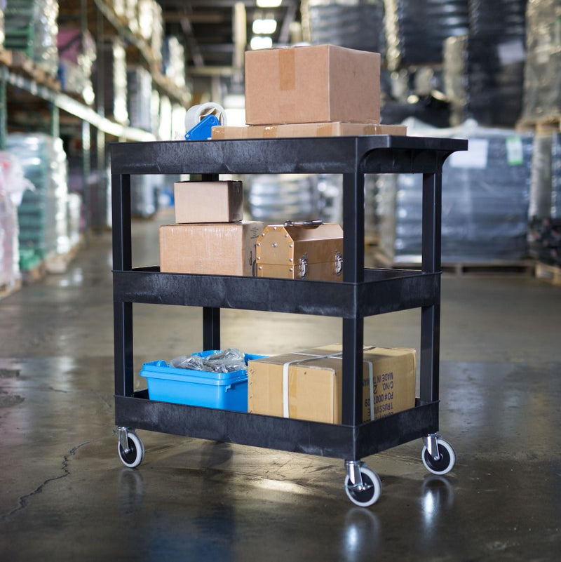 32" X 18" Tub Cart - Three Shelves