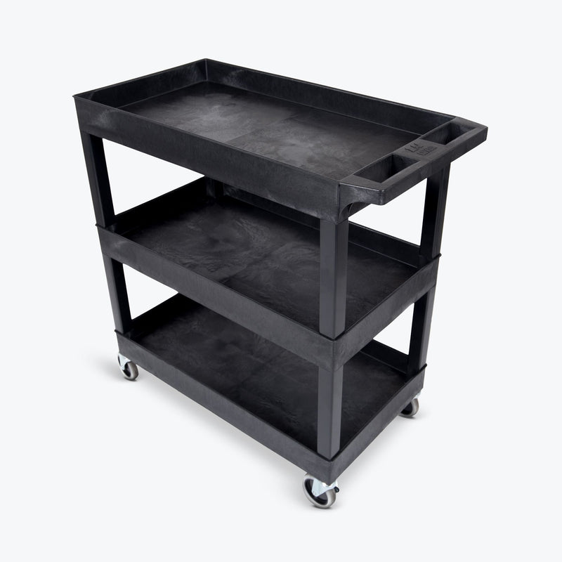 32" X 18" Tub Cart - Three Shelves