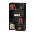 4-Shelf Economy Bookcase, 31 3/4"W x 54"H x 13 1/2"D