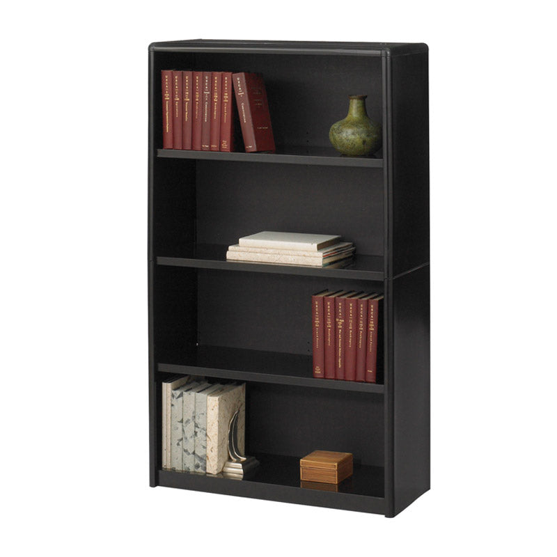 4-Shelf Economy Bookcase, 31 3/4"W x 54"H x 13 1/2"D
