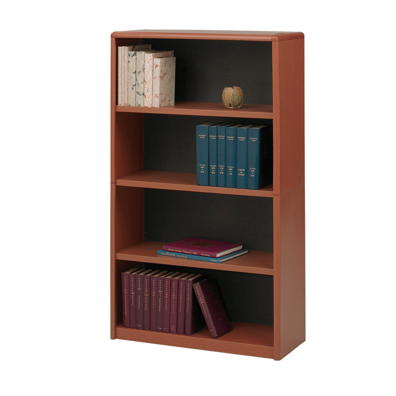 4-Shelf Economy Bookcase, 31 3/4"W x 54"H x 13 1/2"D