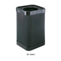 Euro Style Open Top Trash Can