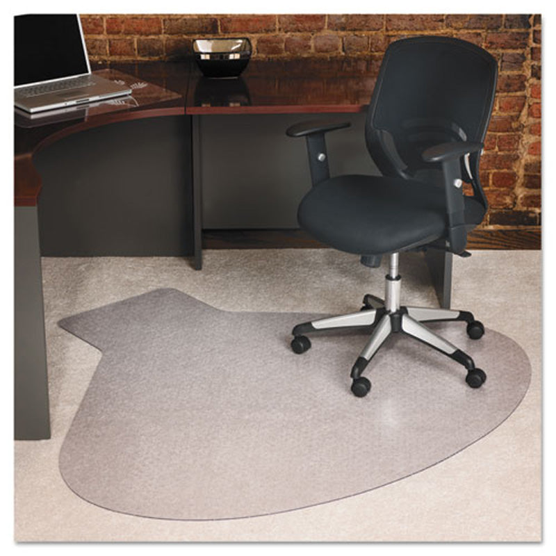 Everlife Chair Mat Medium Pile Carpet Clear