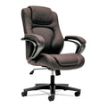 VL402 Executive High-Back Chair w/ Coil Spring Cushioning, Vinyl