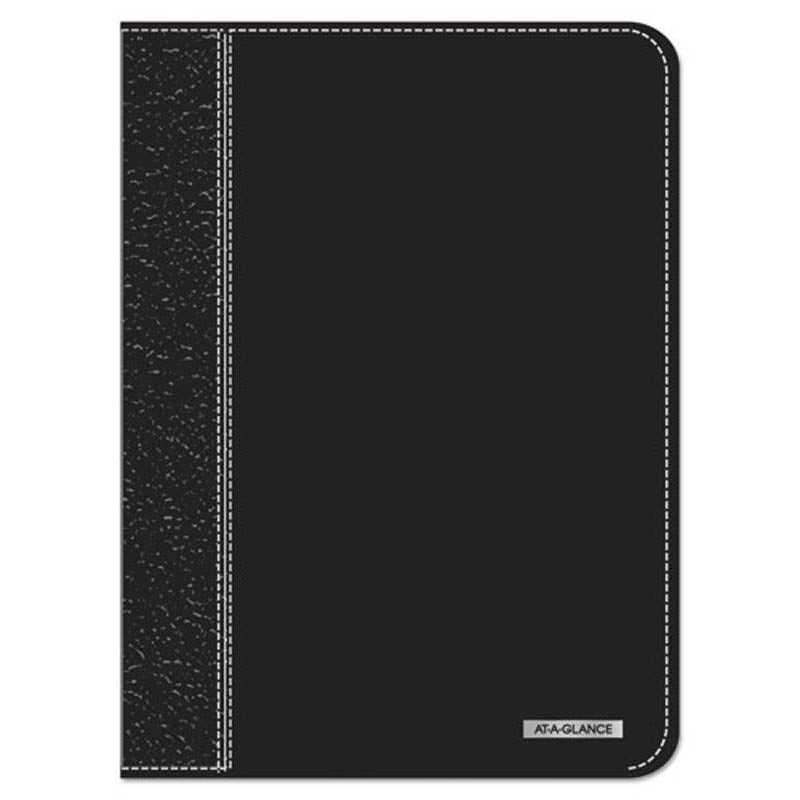 Executive Monthly Padfolio, 9" X 11", White, 2024