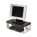 Extra-Wide Adjustable Monitor Stand, Black