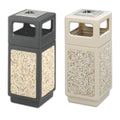 Faux Gravel Indoor/Outdoor Trash Can