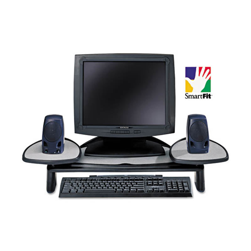 Flat Panel Monitor Stand w/ SmartFit, Black