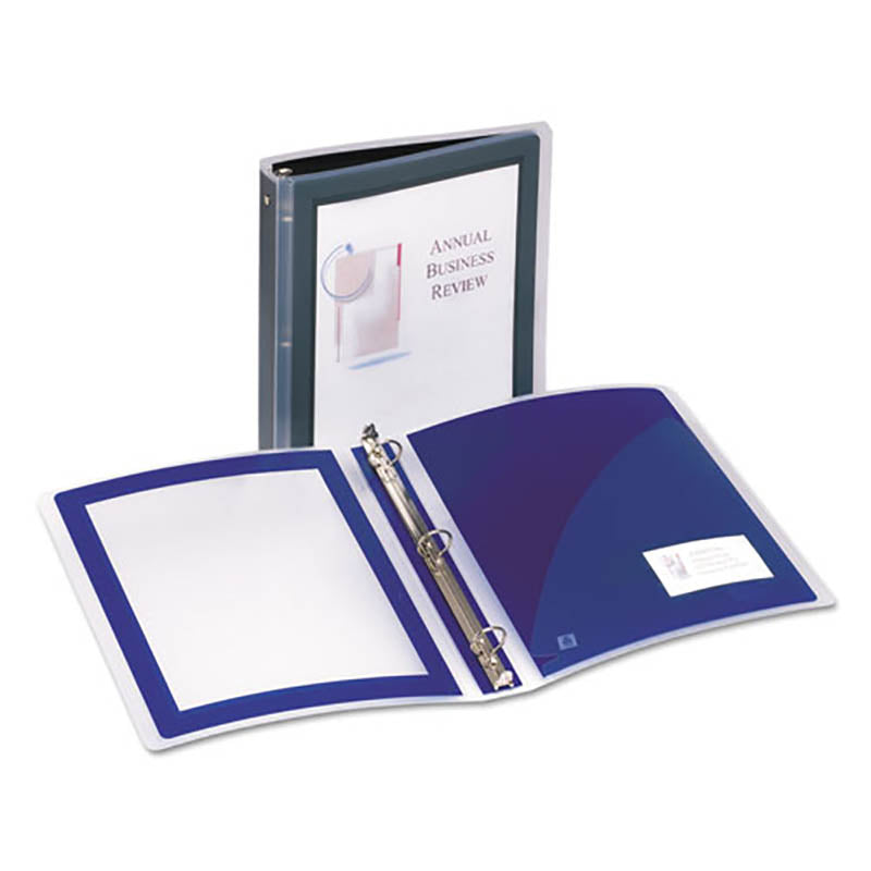 Flexi-View Flexible Round-Ring View Binder