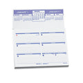 Flip-A-Week Desk Calendar Refill, 5 5/8" X 7", White, 2024