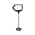 Floor Stand Dry-Erase Sign Holder, Black Frame (3 models)