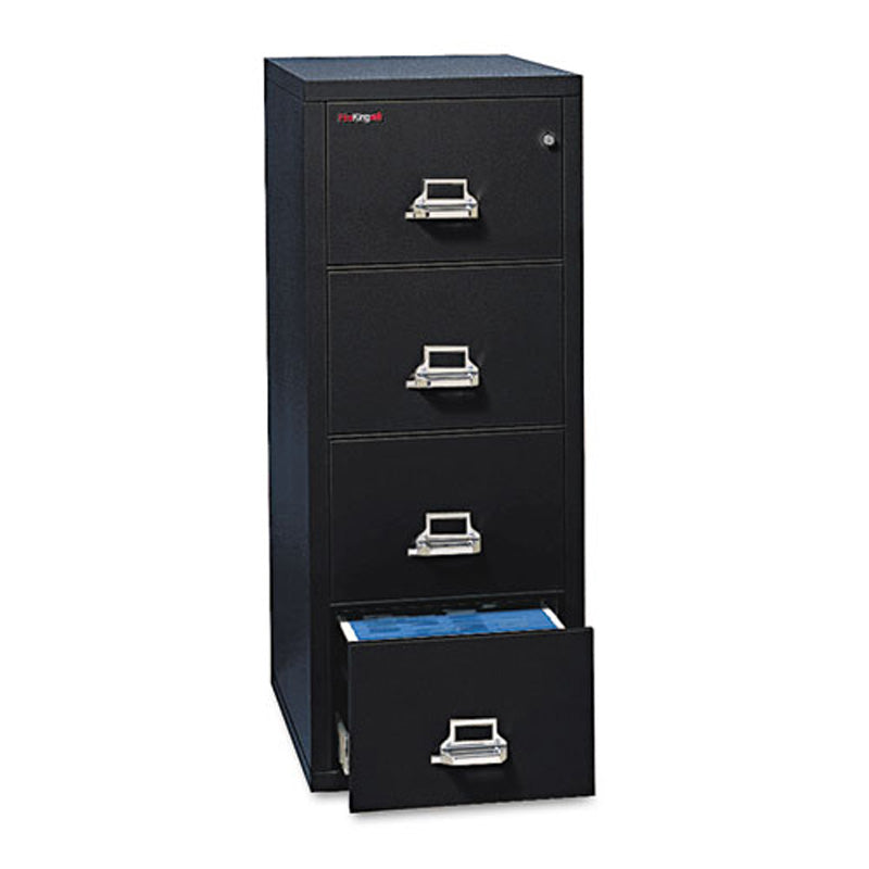 Four-Drawer Legal Insulated Vertical File Cabinet, 20 13/16"w x 31 9/16"d x 52 3/4"h