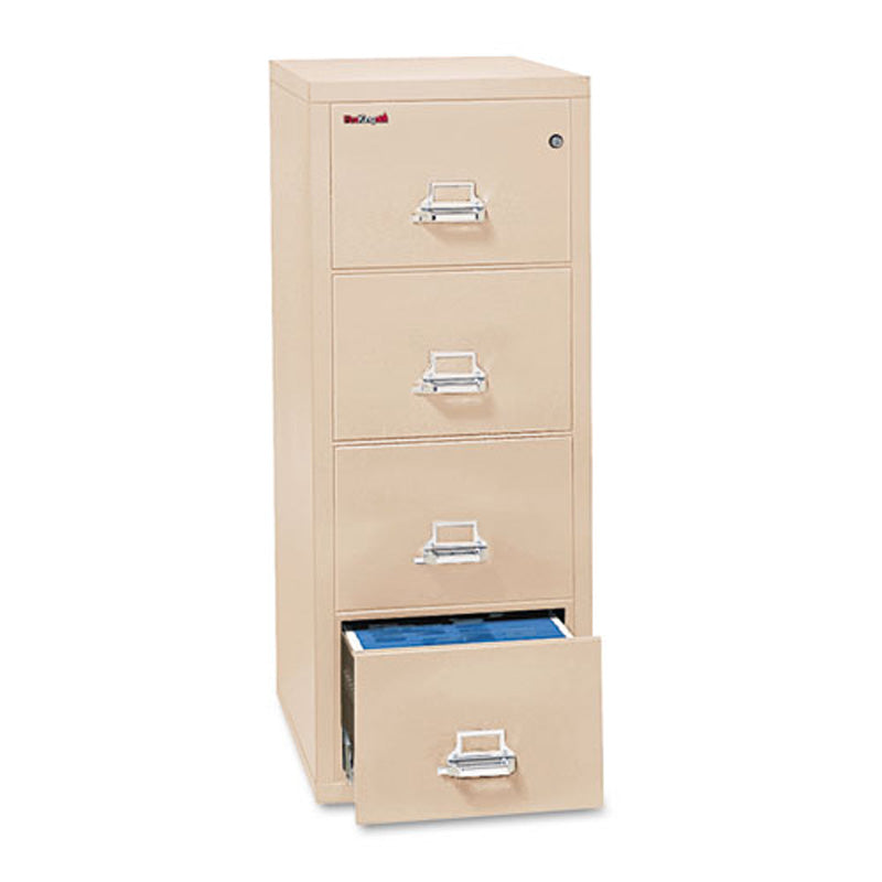 Four-Drawer Legal Insulated Vertical File Cabinet, 20 13/16"w x 31 9/16"d x 52 3/4"h