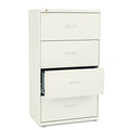 Four-Drawer Recessed Handle Lateral File Cabinet, 30"w x 19 1/4"d x 53 1/4"h