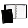 Four-Person Group Daily Appointment Book, 7 7/8" X 11", Black, 2025