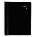 Four-Person Group Daily Appointment Book, 7 7/8" X 11", Black, 2024