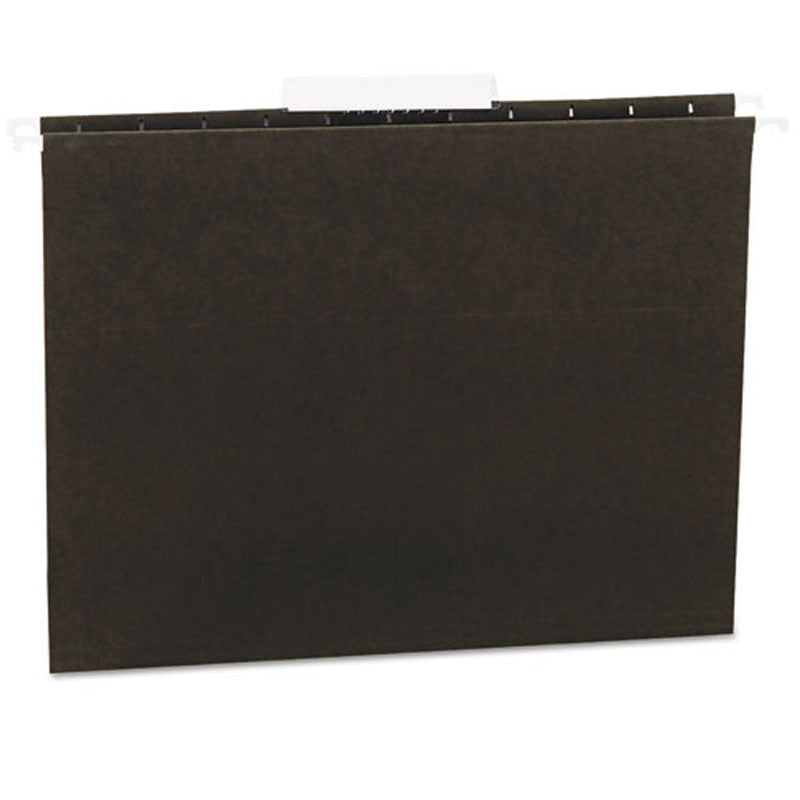 Hanging File Folders (box of 25), Standard Green