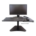 DC200 Adjustable Desktop Stand-Up Desk Converter, 28"w x 23"d, Black
